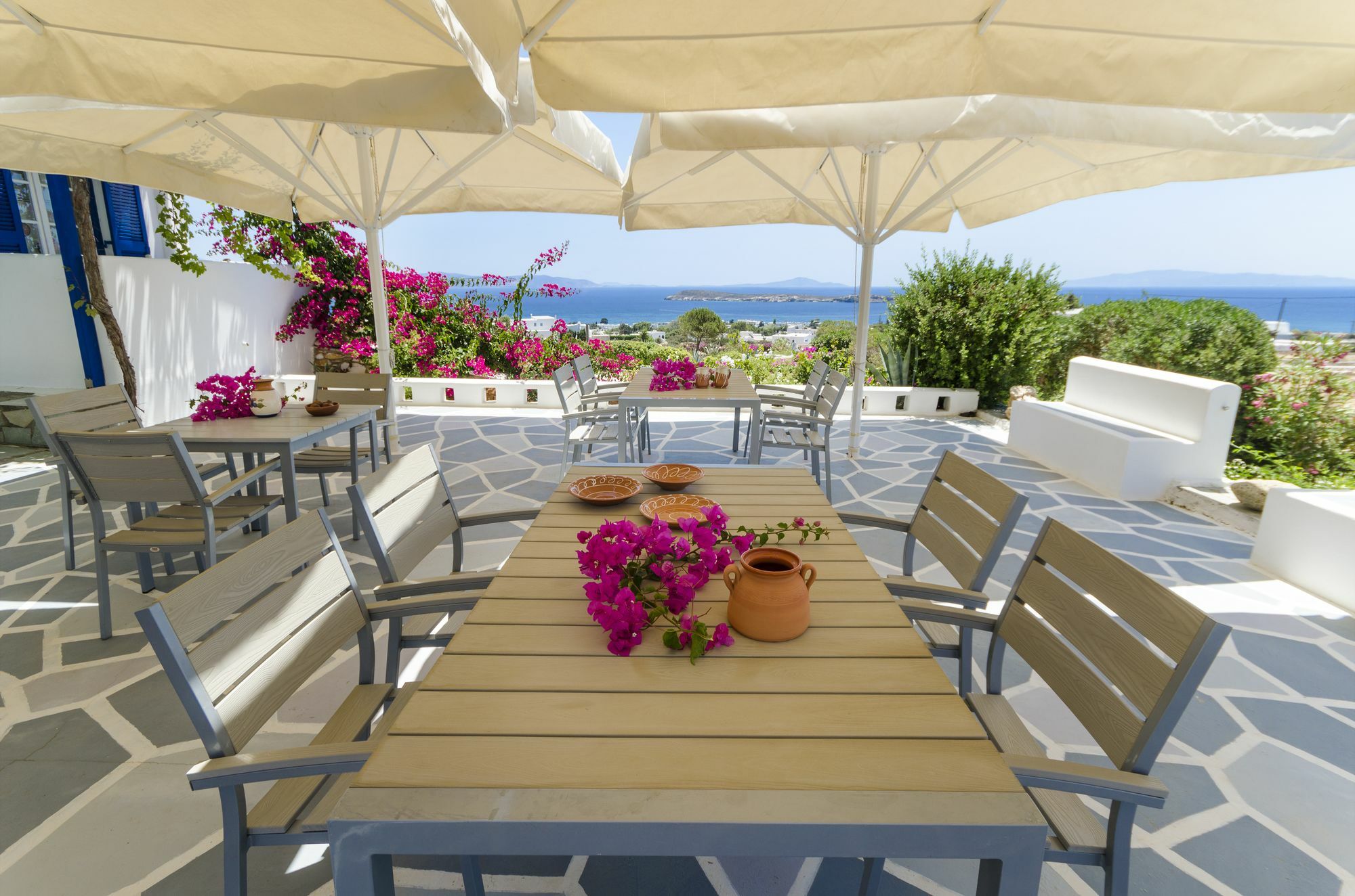 Dryades Family Hotel Drios Buitenkant foto